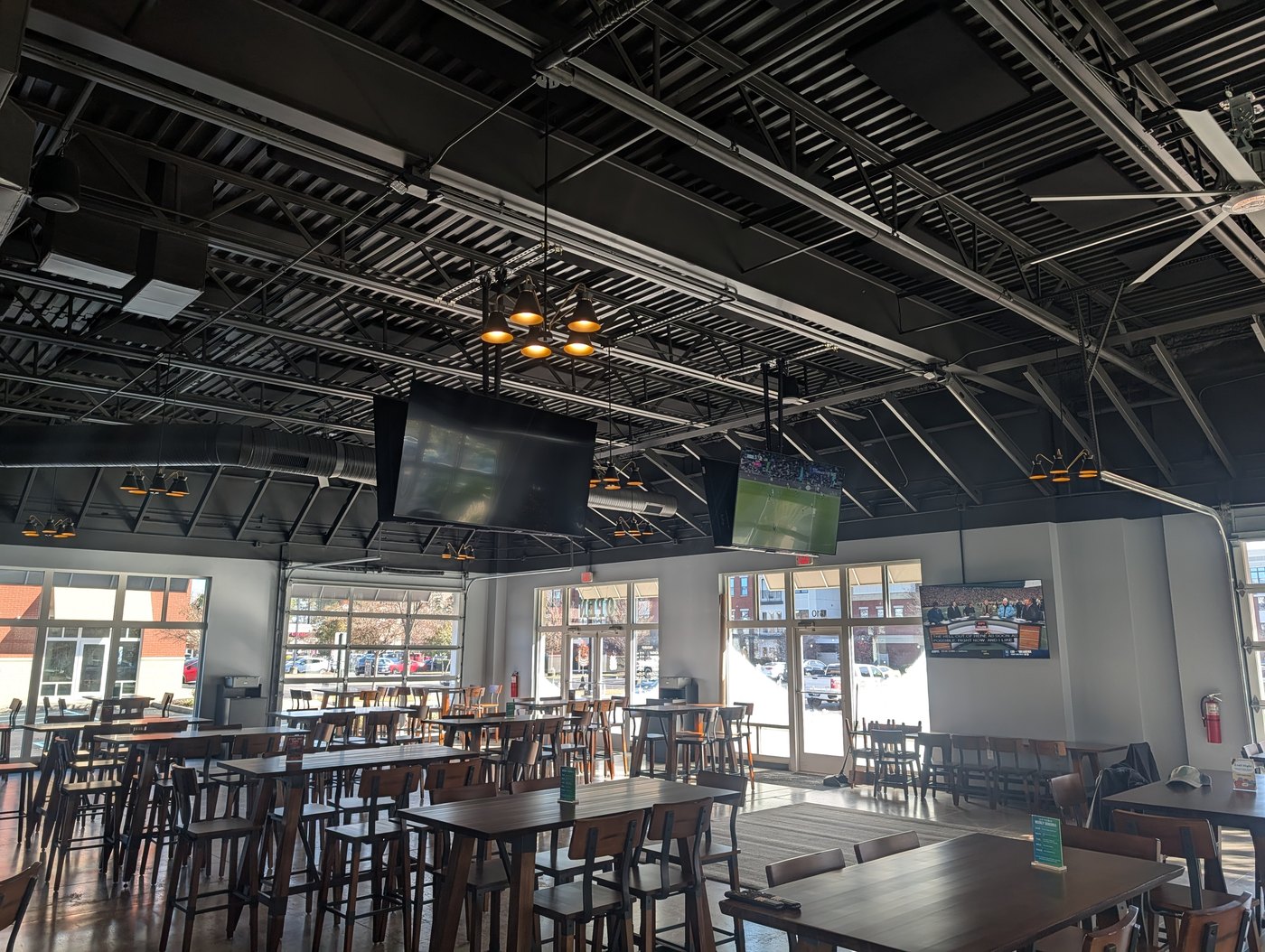 Inside the Uptown taproom