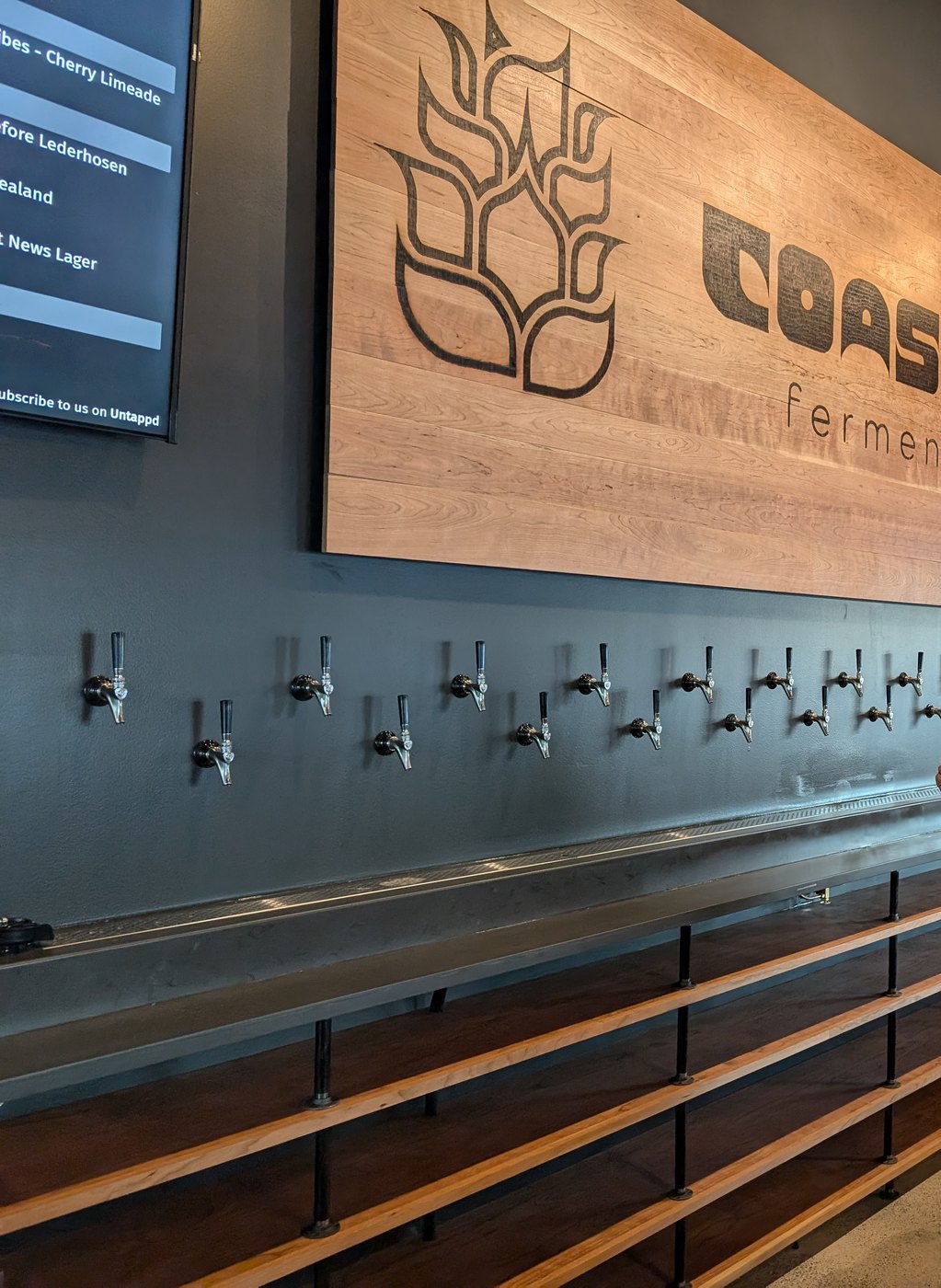 Coastal Fermentory Uptown taproom